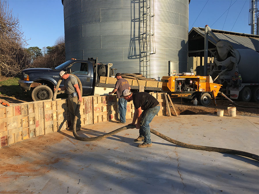 Concrete Service Portfolio Concrete Contractor Services Clear Creek Concrete